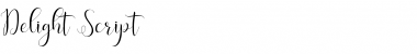Delight Script Font