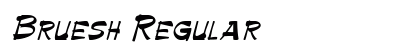 Bruesh Regular preview