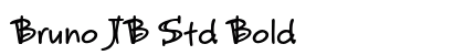 Bruno JB Std Bold preview