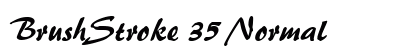 BrushStroke 35 Normal Preview