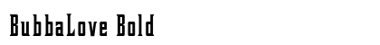 BubbaLove Bold preview