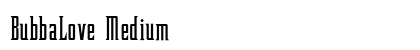 BubbaLove Medium preview
