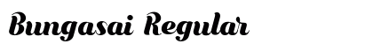 Bungasai Regular preview
