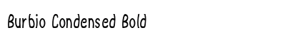 Burbio Condensed Bold Preview