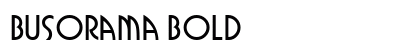 Busorama Bold preview