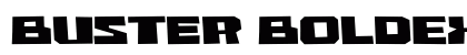 Buster BoldExtended Preview