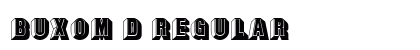 Buxom D Regular preview