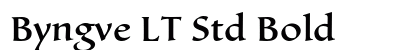 Byngve LT Std Bold preview