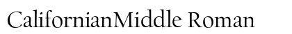 CalifornianMiddle Roman preview