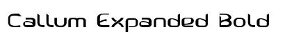 Callum Expanded Bold preview