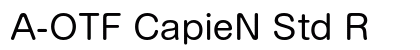 A-OTF CapieN Std R preview