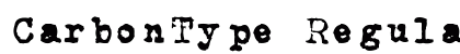 CarbonType Regular preview