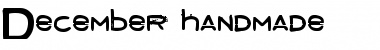 Download December handmade Font Download December handmade Font
