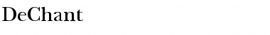 Download DeChant Font Download DeChant Font
