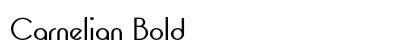 Carnelian Bold preview