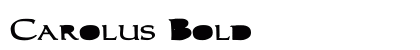 Carolus Bold preview