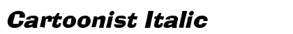 Cartoonist Italic Preview