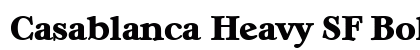 Casablanca Heavy SF Bold preview