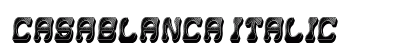 Casablanca Italic Preview