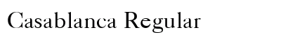 Casablanca Regular preview