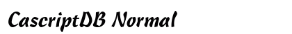 CascriptDB Normal preview