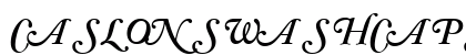 CaslonSwashCapsSSK Bold Italic preview