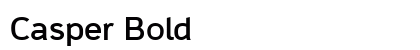 Casper Bold Preview