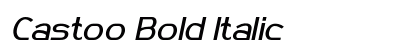 Castoo Bold Italic preview