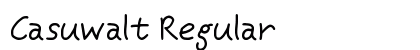 Casuwalt Regular preview