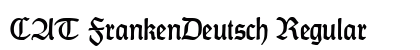 CAT FrankenDeutsch Regular preview
