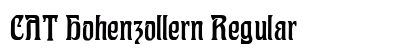CAT Hohenzollern Regular preview