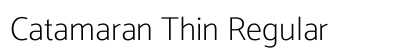 Catamaran Thin Regular preview