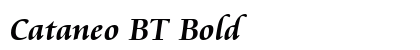 Cataneo BT Bold preview