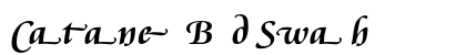Cataneo Bold Swash Preview