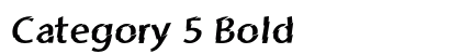 Category 5 Bold preview