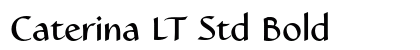 Caterina LT Std Bold preview