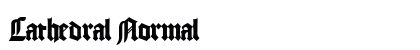 Cathedral Normal Preview