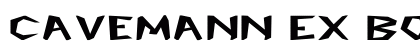 Cavemann Ex Bold Bold preview
