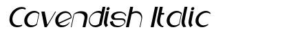 Cavendish Italic Preview