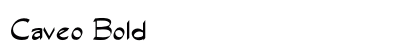 Caveo Bold preview