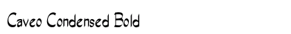 Caveo Condensed Bold Preview