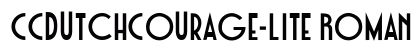 CCDutchCourage-Lite Roman preview