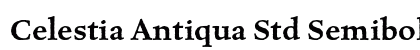 Celestia Antiqua Std Semibold Preview