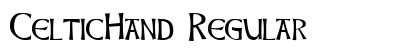 CelticHand Regular preview