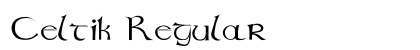 Celtik Regular preview