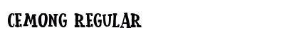 Cemong Regular preview