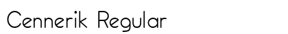 Cennerik Regular preview
