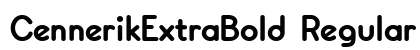 CennerikExtraBold Regular preview