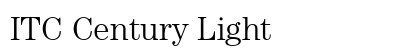 ITC Century Light Preview