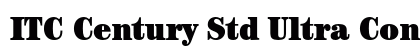 ITC Century Std Ultra Condensed Preview